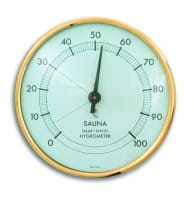 Sauna-Hygrometer 10 cm Ø (Haarsynthetik)