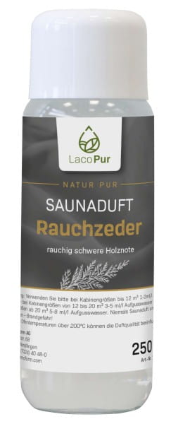 Saunaduft LacoPur Rauchzeder