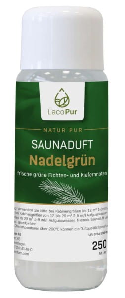 Saunaduft LacoPur Nadelgrün